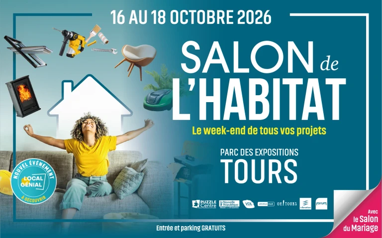 Bannière Salon de l'Habitat de Tours 2026